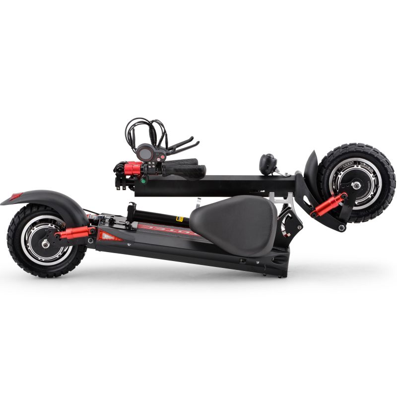 Bikehighway.com - MotoTec Thor 60v 2400w Lithium Electric Scooter Black