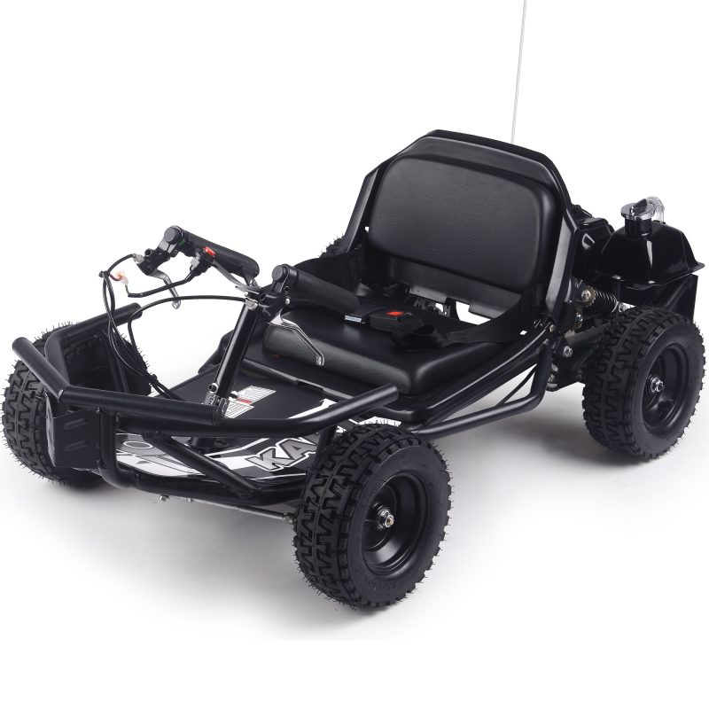 Bikehighway.com - MotoTec Sandman Kids Gas Powered 49cc Go Kart Black