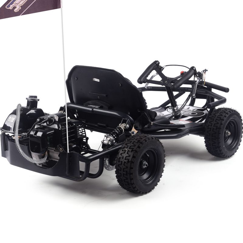 Bikehighway.com - MotoTec Sandman Kids Gas Powered 49cc Go Kart Black