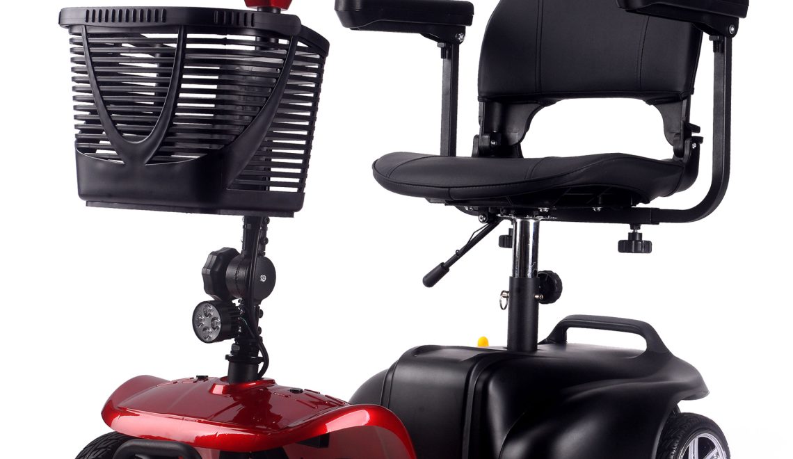 Bikehighway.com - MotoTec Mobility Scooter 24v 250w Red