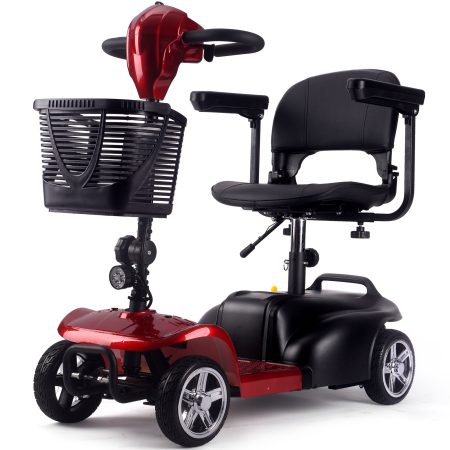 Bikehighway.com - MotoTec Mobility Scooter 24v 250w Red